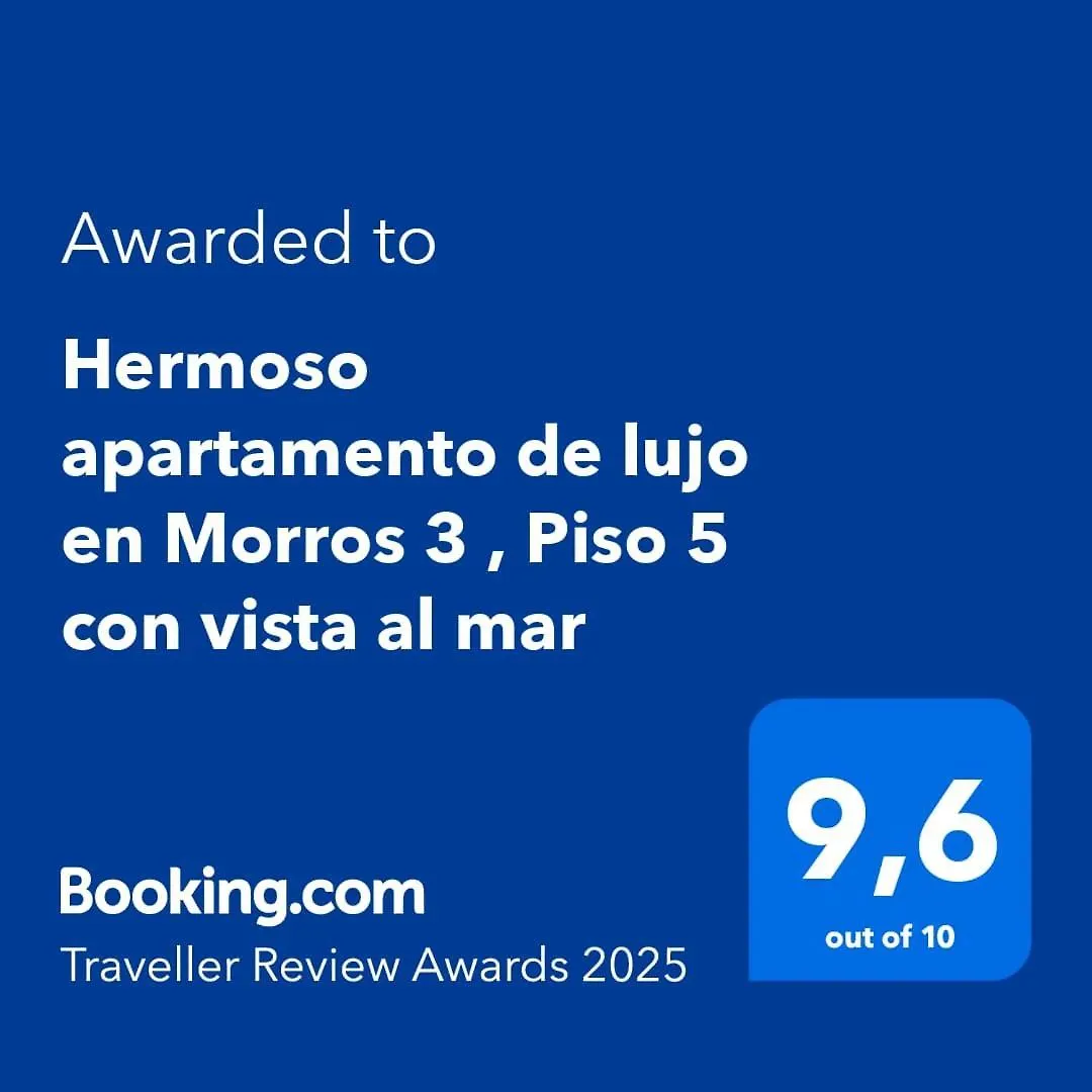Hermoso Apartamento De Lujo En Morros 3 , Piso 5 Con Vista Al Mar Cartagena